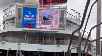 Nave da crociera colpita da un fulmine a soli 30 miglia dalle Bahamas: paura a bordo – Il video