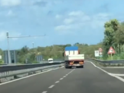 Follia sulla strada statale 16 Adriatica Maglie-Lecce: camion a zig zag per chilometri terrorizza gli automobilisti. 