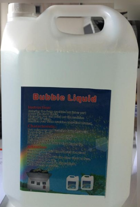 liquido per bolle di sapone