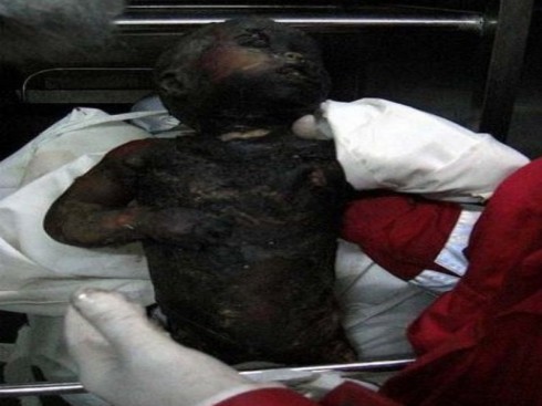 neonato palestinese arso vivo
