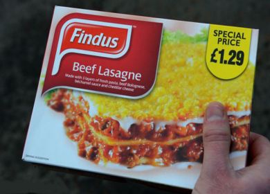 Findus lasagne alla bolognese