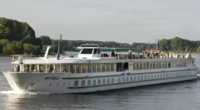 Normandia: una nave da crociera prende fuoco nel porto di Honfleur, 163 persone evacuate
