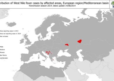 mappa West Nile
