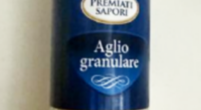 Presenza di alti livelli di anidride solforosa nell’aglio granulare richiamato dalla vendita