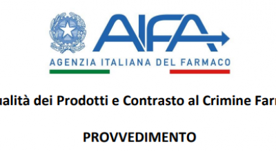Aifa segnala richiamo farmaco antinfiammatorio