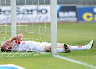 autogol Masiello derby Lecce Bari