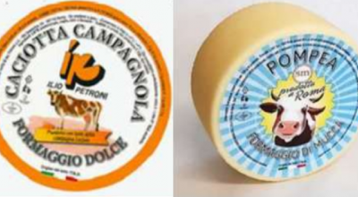 Micotossine oltre i limiti. Richiamate due tipologie di caciotte vendute nei supermercati Conad e COOP