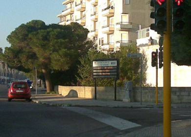 cartelloni luminosi incroci Lecce