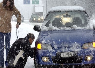 catene a bordo per neve