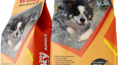 Crocchette per cani al maiale Wilky Dog Adult richiamate per presenza di Salmonella