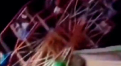 India, video shock mostra crollo della ruota panoramica: 40 feriti tra cui donne e bambini