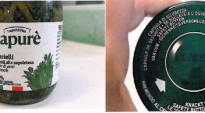 Contaminazione da botulino, richiamato un lotto di friarielli a marchio Sapurè