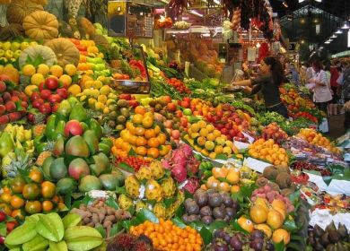 frutta e verdura mercato