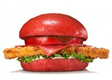 hamburger rosso