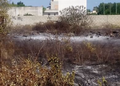 incendio v.le dello stadio