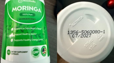 Allerta per un focolaio di salmonella correlato ad integratore alimentare di moringa