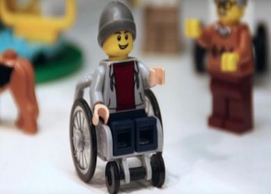 disabile della LEGO
