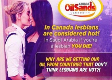 lesbiche campagna pubblicitaria