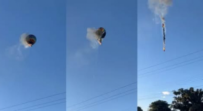 Mongolfiera con a bordo 21 passeggeri prende fuoco e si schianta in Brasile, uccidendo almeno otto persone – Il video