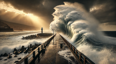 Un'onda anomala travolge un turista e lo uccide - Il video