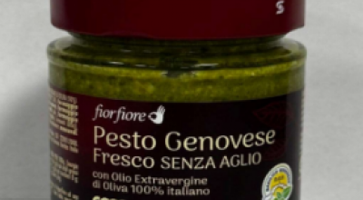 Pesto fresco genovese senz’aglio a marchio Fior Fiore richiamato per contaminazione microbiologica non specificata