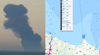 Esplode una petroliera al largo della Turchia, soccorsi in corso