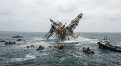 Tragedia in Gabon: affonda la piattaforma Prospector 5. Un morto e quattro dispersi