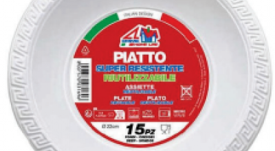 Ministero della salute: “Migrazione totale di sostanze negli alimenti”, richiamate stoviglie di plastica dalla Turchia a marchio 4EMME Srls