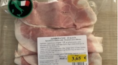 Prosciutto cotto italiano ritirato dal mercato per rischio Listeria