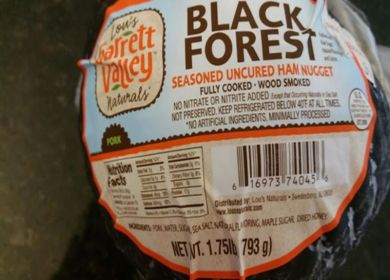 prosciutto foresta nera