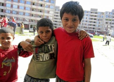 bambini rom a Kosice