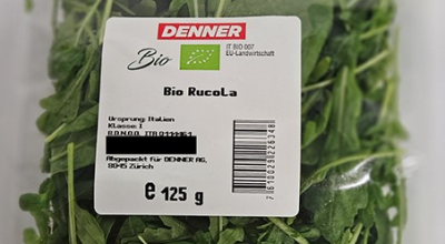 Salmonelle nella rucola bio della Denner