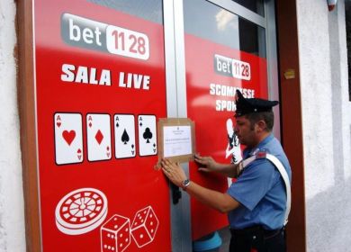 sala scommesse abusiva