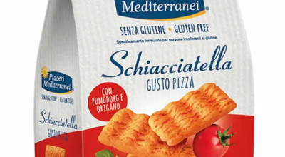 Snack salato senza glutine a forma di schiacciata, al gusto pizza richiamato per allergeni non dichiarati in etichetta