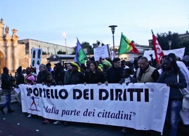 manifestazione antirazzista 17-12-2011