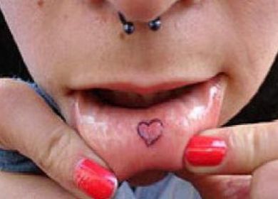 tatuaggi bocca