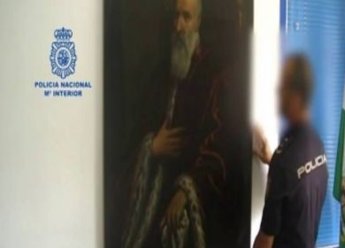 tintoretto recuperato dalla polizia spagnola