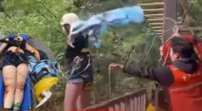 Viaggiare sicuri: una turista precipita e muore da un'altalena sospesa su una cascata