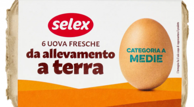 Salmonella spp nell’allevamento, richiamato lotto uova fresche a marchio Selex