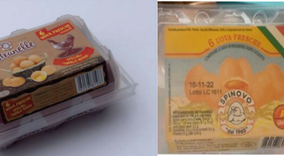 Richiamate due tipologie di uova fresche per potenziale rischio microbiologico