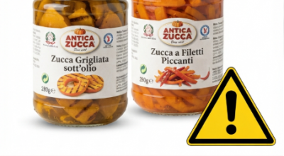 Allerta alimentare: ritirati quattro lotti di zucca sott'olio «La favola antica - Ferri» per solfiti non dichiarati