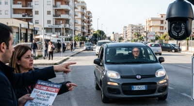 Lecce, telecamere in periferia e riprese frontali dei conducenti