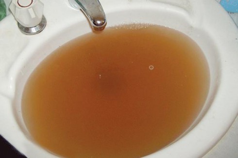 acqua rossa di Melendugno