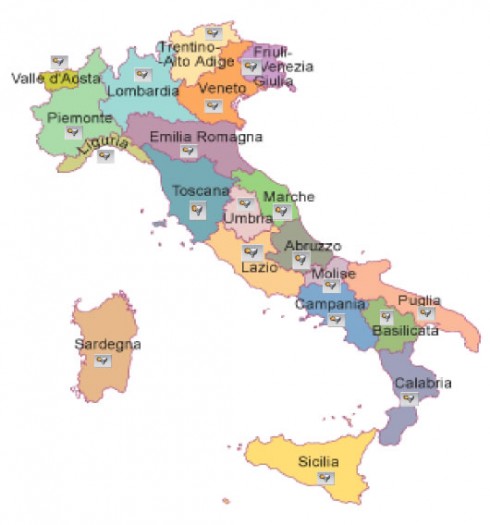 mappa Italia autovelox mobili