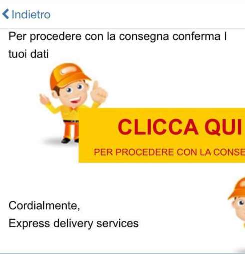 "Occhio il pacco è dietro l'angolo". A lanciare l'allarme la Polizia Postale per migliaia di tentativi di truffa online per la falsa consegna di pacchi: anche DHL nel mirino degli hacker e truffatori telematici.