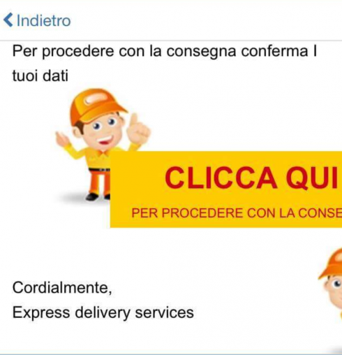 "Occhio il pacco è dietro l'angolo". A lanciare l'allarme la Polizia Postale per migliaia di tentativi di truffa online per la falsa consegna di pacchi: anche DHL nel mirino degli hacker e truffatori telematici. 