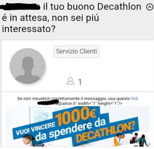 falso buono decathlon falso buono decathlon