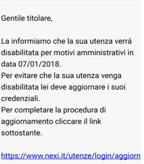 falso messaggio falso messaggio