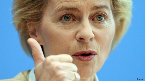ministro della difesa tedesco von der Leyen ministro della difesa tedesco von der Leyen