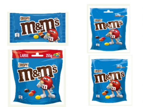 Mars richiama M&M‘S Crispy confetti a causa della presenza di OGM